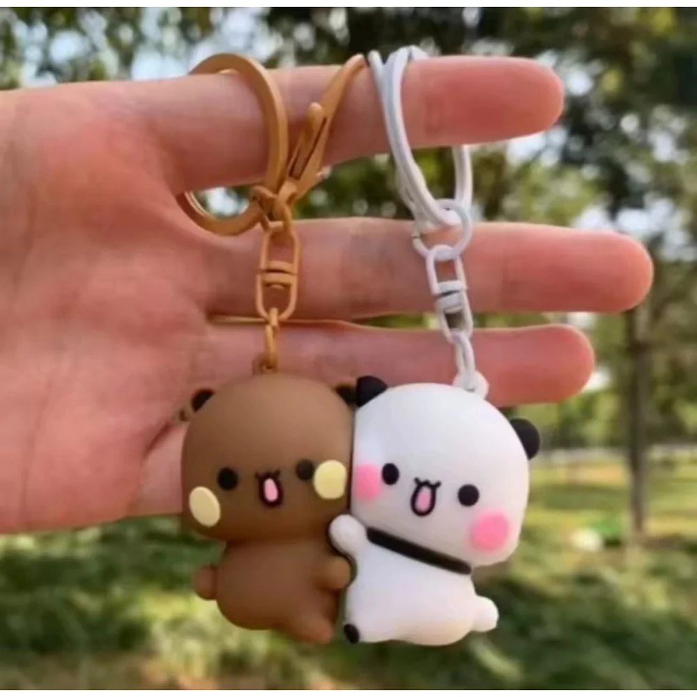 Bubu & Dudu Couples Magnetic Keychains Purse Charms